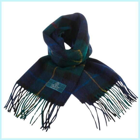 Scarf Scottish Lambswool CLAN HISTORY & MOTTO INCLUDED GUARANTEED 100% NWT - Picture 3 of 5